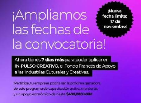 Convocatoria abierta IN-PULSO CREATIVO